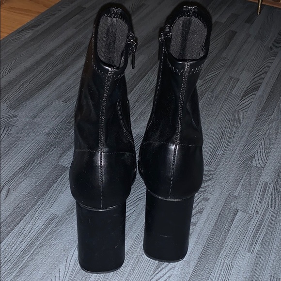 Black block heel booties - Picture 6 of 10